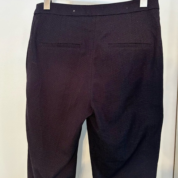 Navy Blue Patterned Pants - Picture 4 of 6